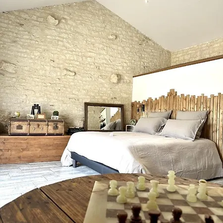 فندق مبيت وإفطار L'eden Chambre D'hotes Avec Jacuzzi Et Massages Saint-Aubin-la-Plaine